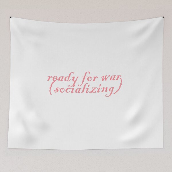 Item preview, ready for war (socializing) designed and sold by juno.exe.