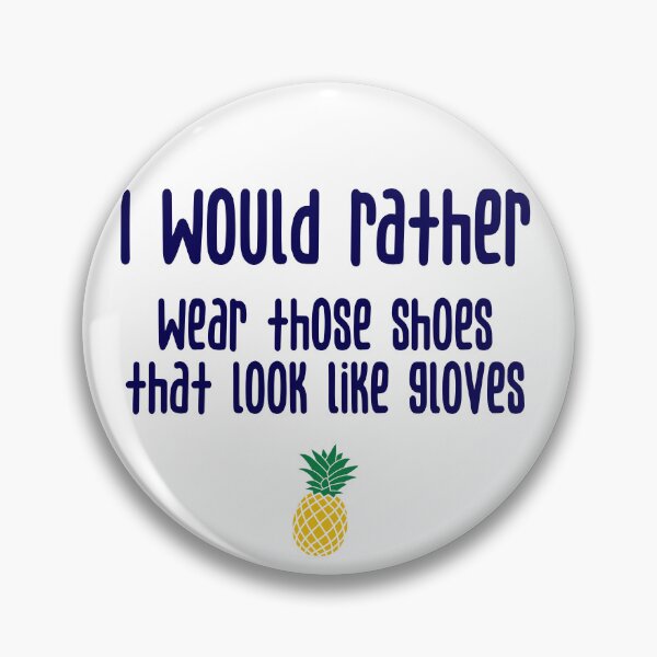 Item preview, Lassiter Would Rather - Glove Shoes - Psych designed and sold by hotchkiss2earth.