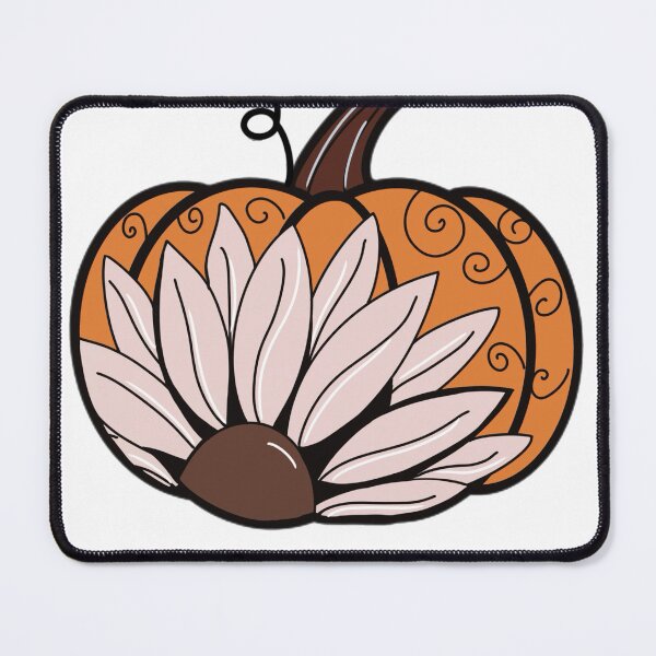 Item preview, Floral Fall Pumpkin designed and sold by Izzy’s Pure Paws & Co..