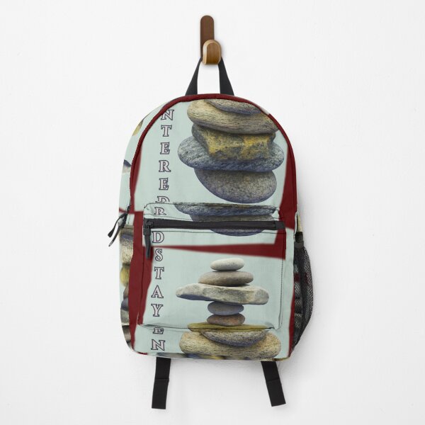 Item preview, Stay Centered Stone Zen Photo Collage designed and sold by JurateArt-DK.