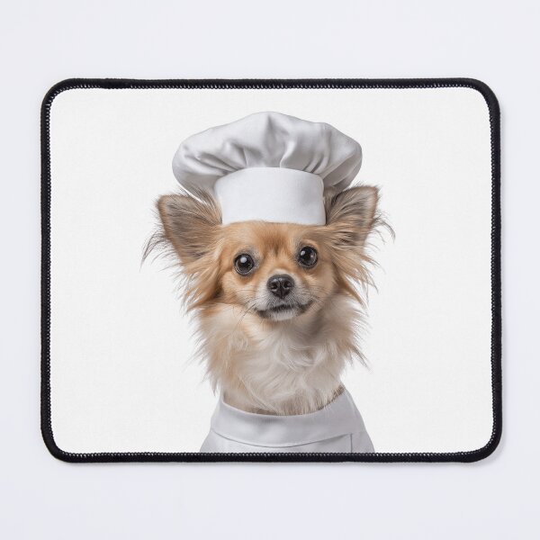 Item preview, Russian Toy Chef Dog Funny Cooking Apron Hat Cute Pet Portrait designed and sold by LazyOwlStore.