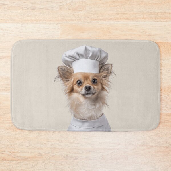 Item preview, Russian Toy Chef Dog Funny Cooking Apron Hat Cute Pet Portrait designed and sold by LazyOwlStore.