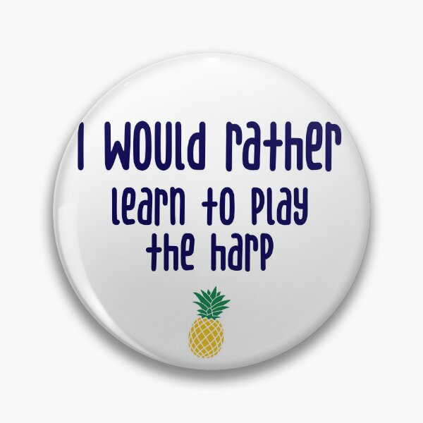 Item preview, Lassiter Would Rather - Harp - Psych designed and sold by hotchkiss2earth.
