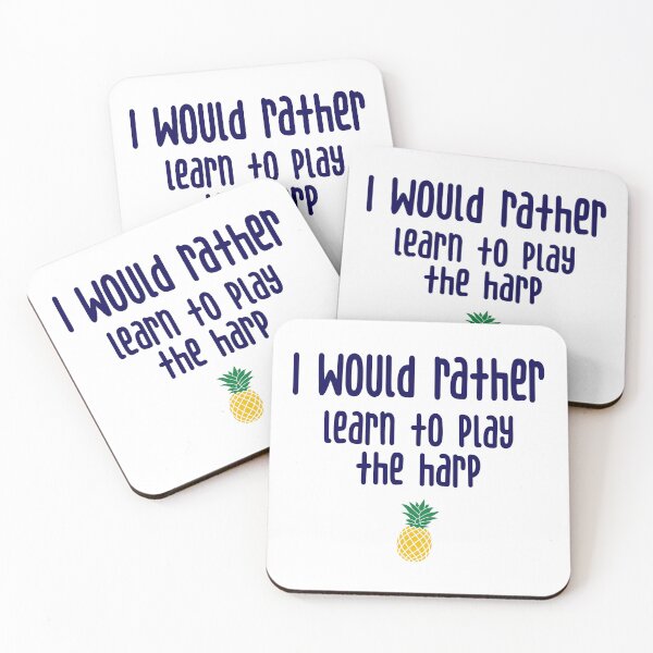Item preview, Lassiter Would Rather - Harp - Psych designed and sold by hotchkiss2earth.