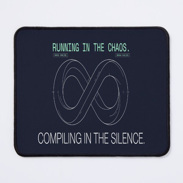 Item preview, Compiling In The Silence Programmer Poster designed and sold by EIPTOW.