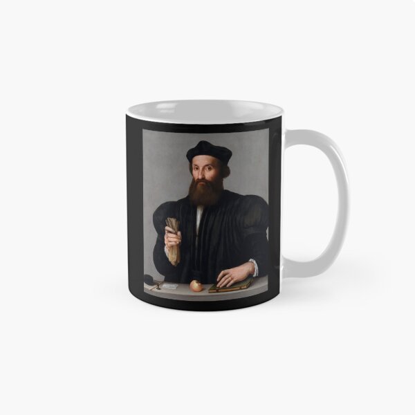Item preview, Bearded Renaissance Gentleman with Scrolls designed and sold by artofuniverse.