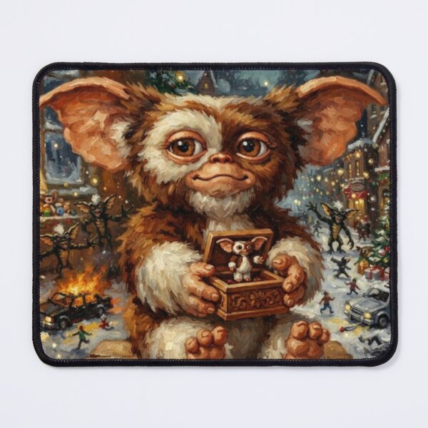 Item preview, Gremlins Christmas Fine Art Tribute designed and sold by Art's Diner.