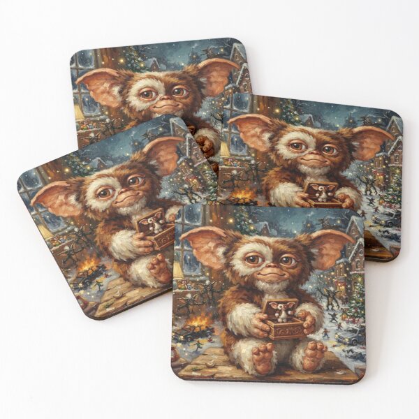 Item preview, Gremlins Christmas Fine Art Tribute designed and sold by Art's Diner.