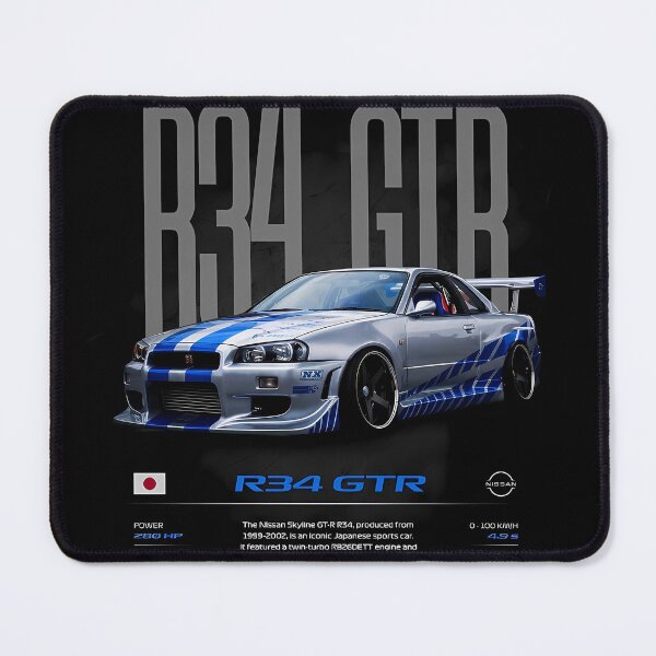 Item preview, Skyline R34 GTR Poster designed and sold by RobertJes.