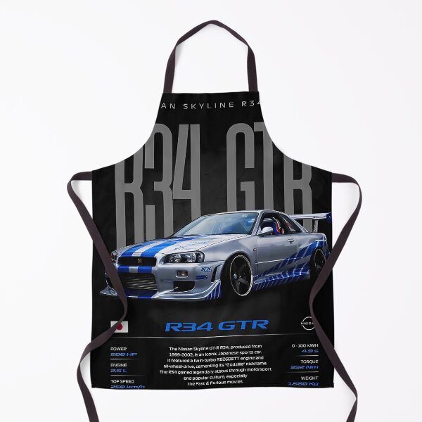 Item preview, Skyline R34 GTR Poster designed and sold by RobertJes.