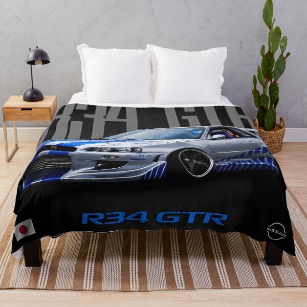 Item preview, Skyline R34 GTR Poster designed and sold by RobertJes.