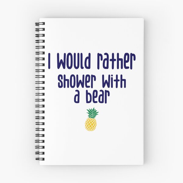 Item preview, Lassiter Would Rather - Shower Bear - Psych designed and sold by hotchkiss2earth.