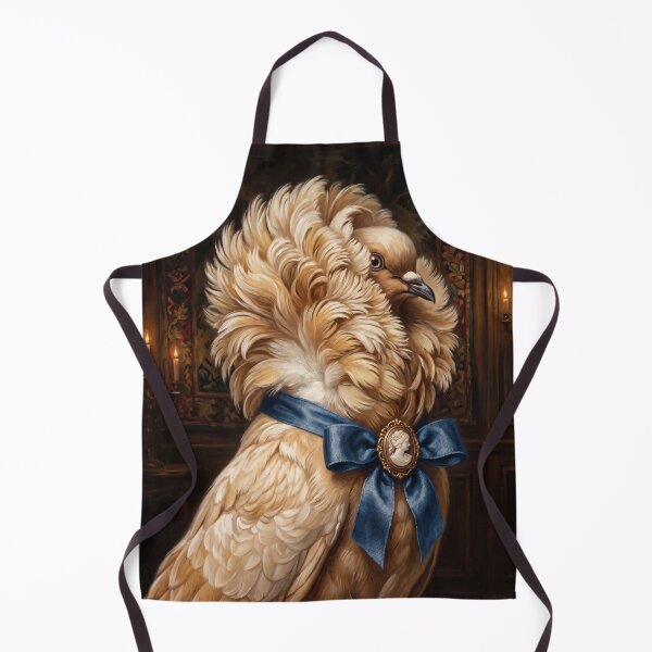 Item preview, Jacobin Pigeon Cameo Blue Ribbon designed and sold by The Real Beast Art.