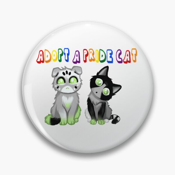 Item preview, Adopt A Pride Cat — Agender designed and sold by HistoryHounds.