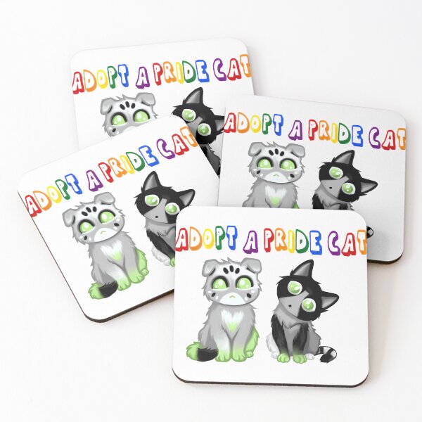 Item preview, Adopt A Pride Cat — Agender designed and sold by HistoryHounds.