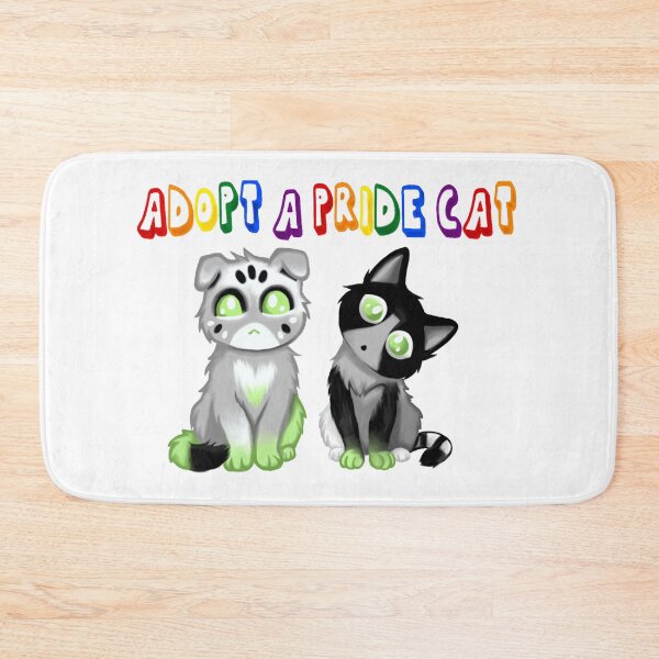 Item preview, Adopt A Pride Cat — Agender designed and sold by HistoryHounds.