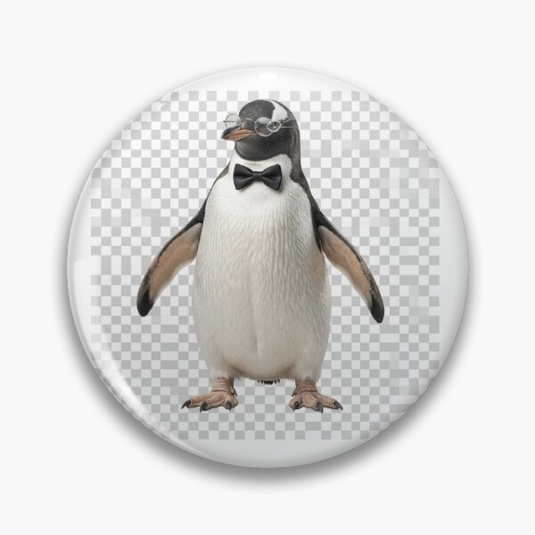 Item preview, Gentleman Penguin in Bow Tie and Glasses designed and sold by  Color & Form.