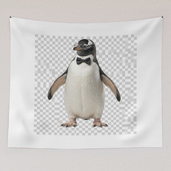 Item preview, Gentleman Penguin in Bow Tie and Glasses designed and sold by  Color & Form.