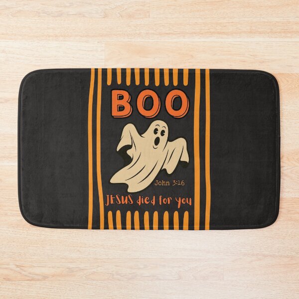 Item preview, Retro Vintage Christian Halloween Ghost Boo Jesus Saves Holy Spirit Spooky Season Christian Bible Fall Season designed and sold by Forevermore.