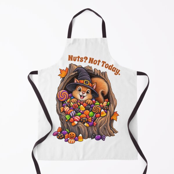 Item preview, Nuts? Not Today – Funny Squirrel Halloween Candy Design designed and sold by Buli89.