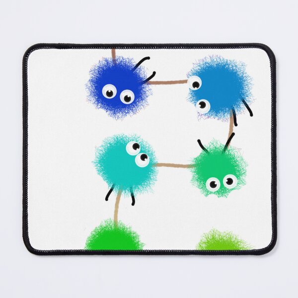 Item preview, Cute colorfull fluff blobs  designed and sold by JoSangya.