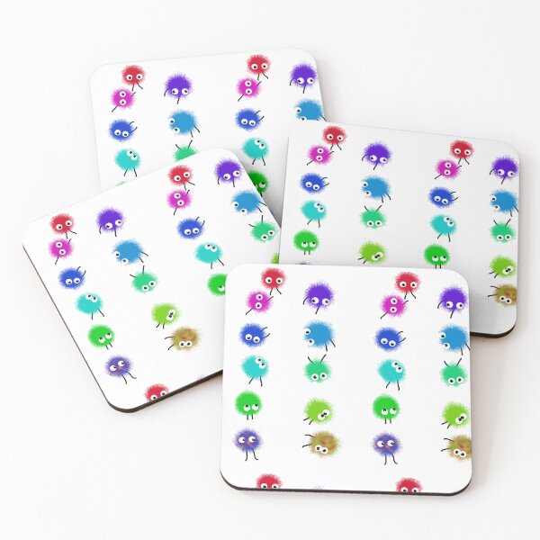 Item preview, Cute colorfull fluff blobs  designed and sold by JoSangya.