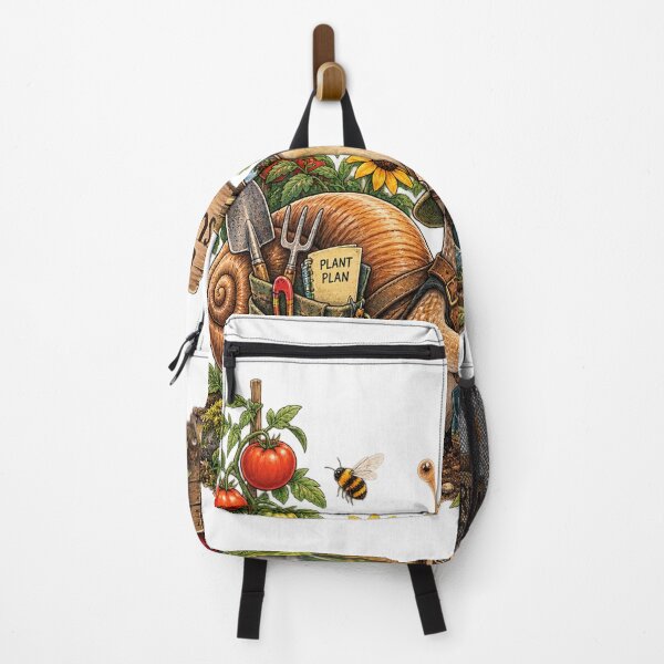 Item preview, Garden Supervisor Snail Gardening Humor designed and sold by MinorWonder.