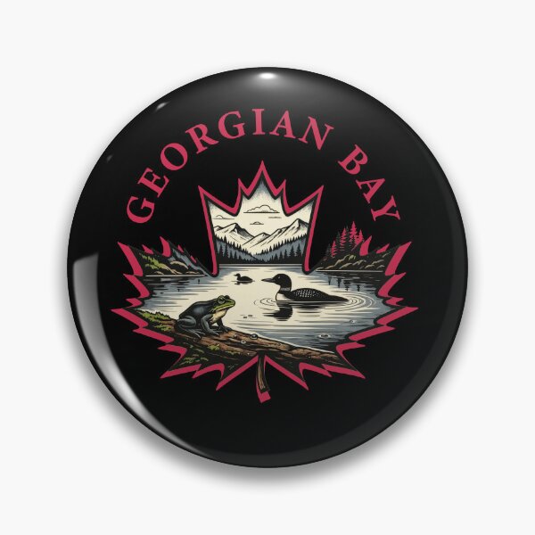 Item preview, Companions of Georgian Bay – Loon & Frog designed and sold by Fragmented Murmurings.