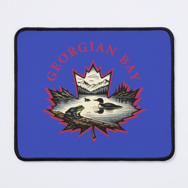 Item preview, Companions of Georgian Bay – Loon & Frog designed and sold by Fragmented Murmurings.