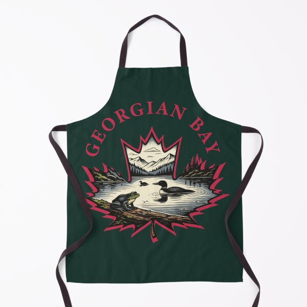 Item preview, Companions of Georgian Bay – Loon & Frog designed and sold by Fragmented Murmurings.