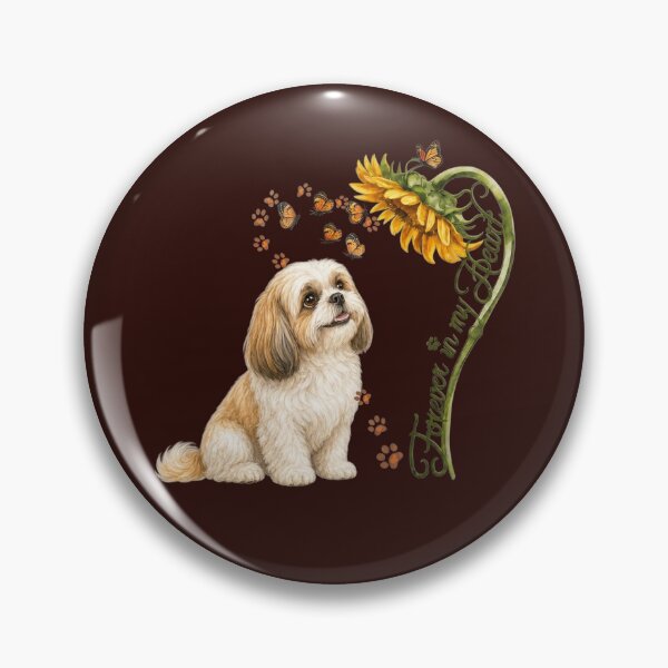 Item preview, Shih Tzu Mom Sunflowers Forever In My Heart designed and sold by Cute & Sassy Custom Gifting Boutiques.