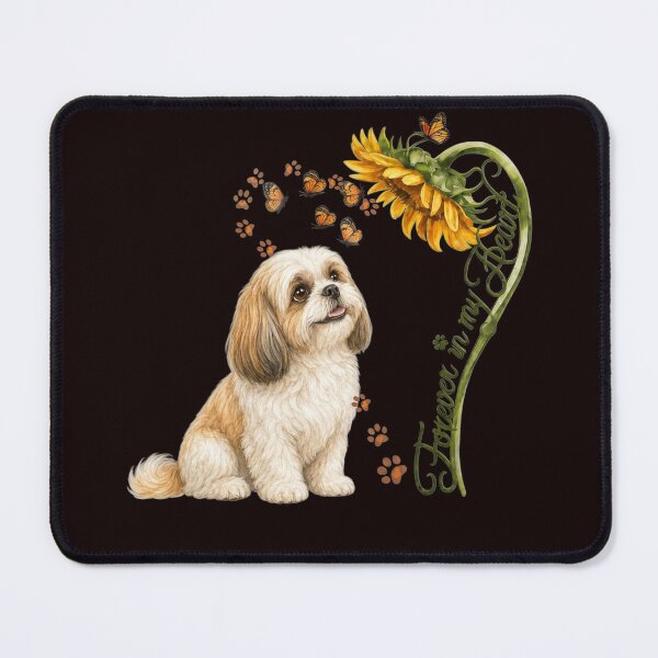 Item preview, Shih Tzu Mom Sunflowers Forever In My Heart designed and sold by Cute & Sassy Custom Gifting Boutiques.