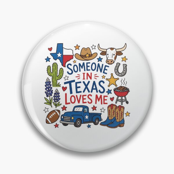 Item preview, Someone In Texas Loves Me designed and sold by NesArt.