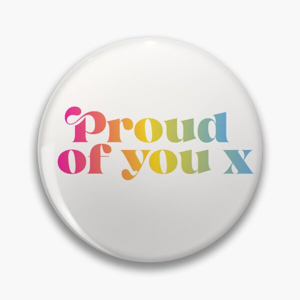 Item preview, Proud of you LGBT pansexual pan pride support art designed and sold by QuillPrints.