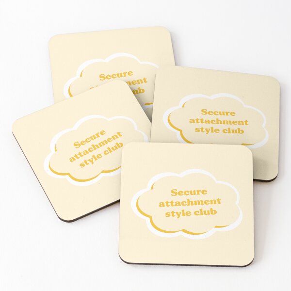 Item preview, Secure Attachment Style Club designed and sold by Cute-Chaotic-Co.
