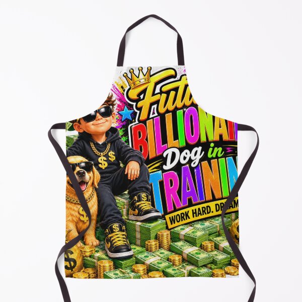 Item preview, Future Billionaire Dog in Training – Work Hard Dream Big designed and sold by New Wave Artworks & Odds &Ends.