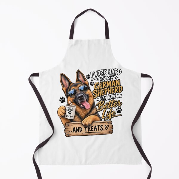 Item preview, I Work Hard for My German Shepherd - Pet Parenting designed and sold by SHHCreations.