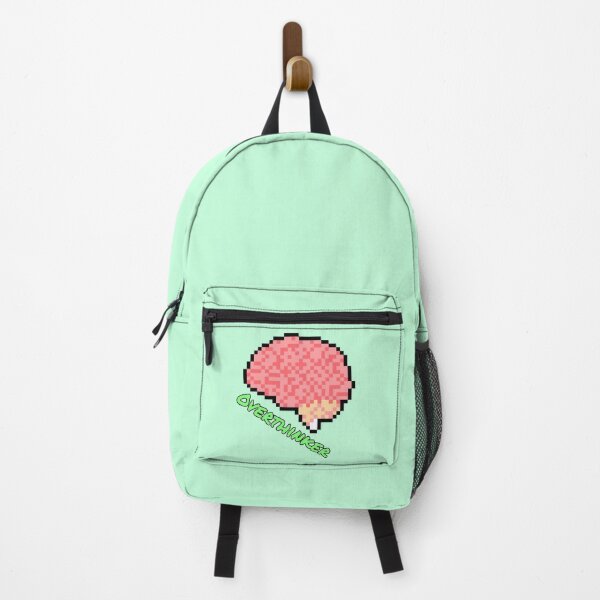 Item preview, Overthinker Pixel Art Brain designed and sold by OpenTabsDesigns.