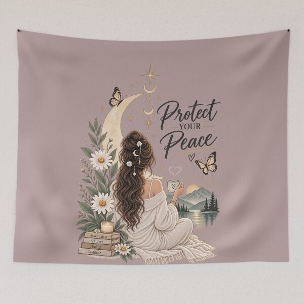 Item preview, Protect Your Peace – Spiritual Self Love & Inner Peace designed and sold by Chirayu1111.