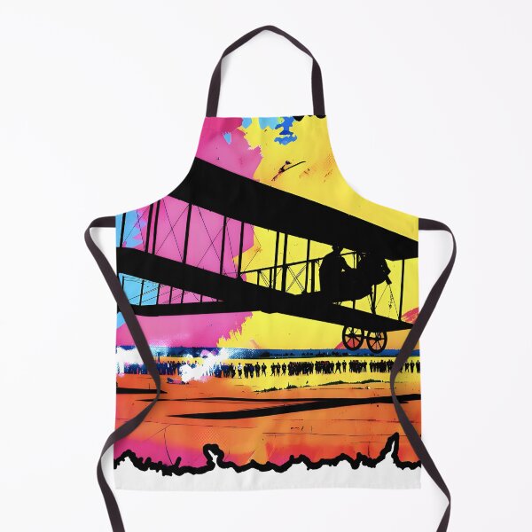 Item preview, First Flight Wright Flyer Vintage Pop Art Aviation History designed and sold by Daniela`s shop.