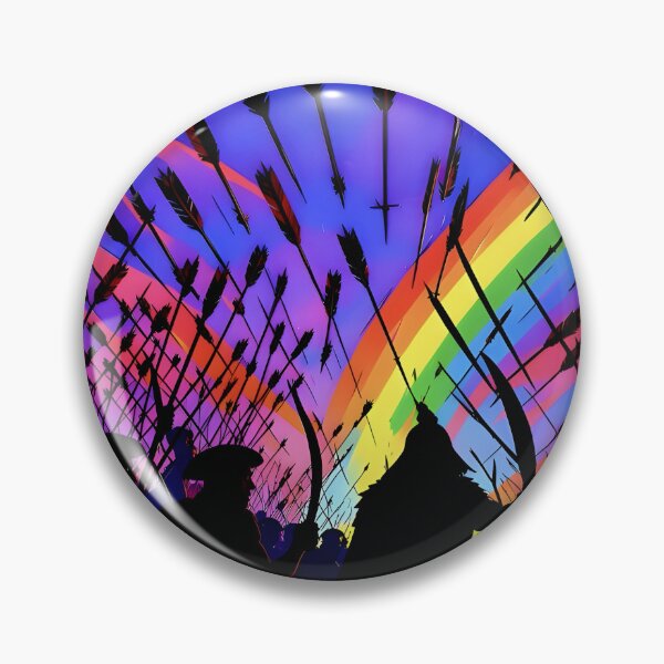Item preview, The First War - Ancient Battle Under Rainbow Sky designed and sold by Daniela`s shop.