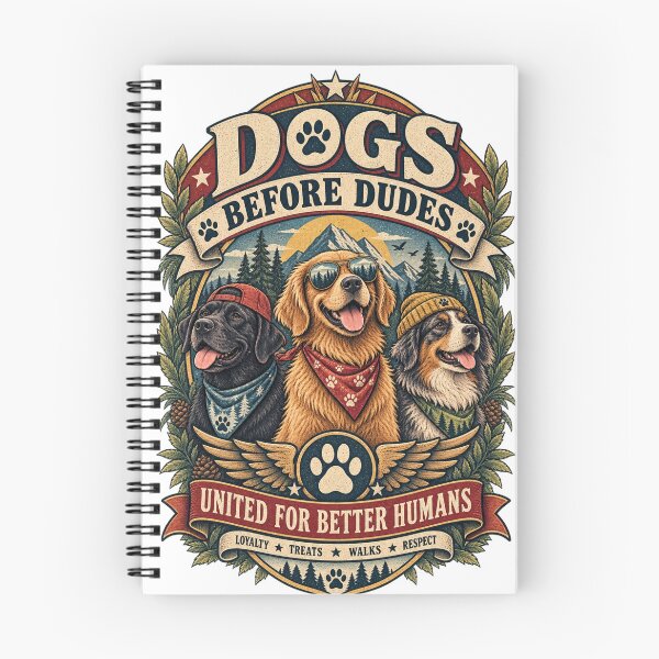 Item preview, Dogs Before Dudes United For Better Humans Funny Dog Lover Design designed and sold by Neurospicy Trolls.