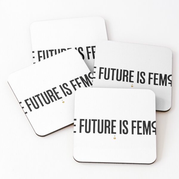 Item preview, The Future Is Female Minimalist Typography Feminist Empowerment Design designed and sold by Clear Vibe.