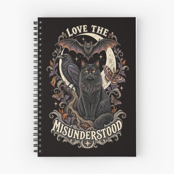 Item preview, Love the Misunderstood Gothic Animal Engraving designed and sold by FrameFlow.