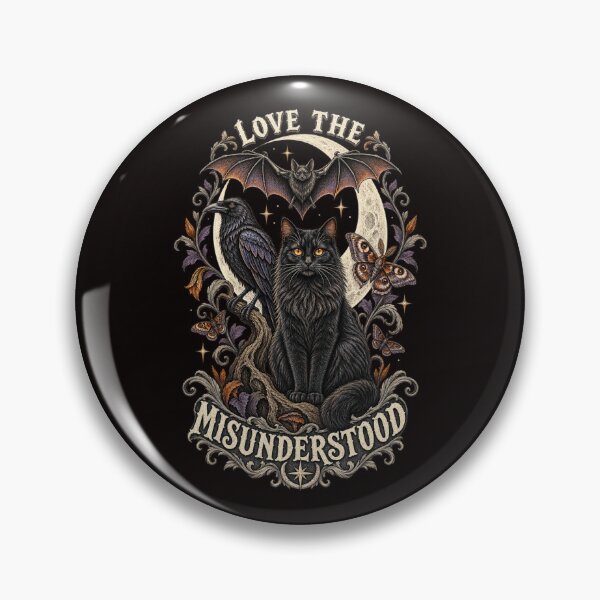 Item preview, Love the Misunderstood Gothic Animal Engraving designed and sold by FrameFlow.