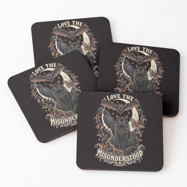 Item preview, Love the Misunderstood Gothic Animal Engraving designed and sold by FrameFlow.