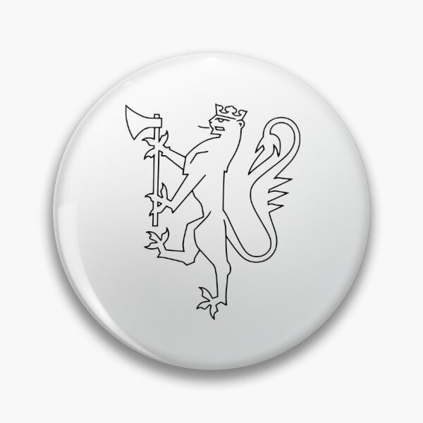 Item preview, Norwegian Royal Coat of Arms - Heraldry design  designed and sold by lachataigne.