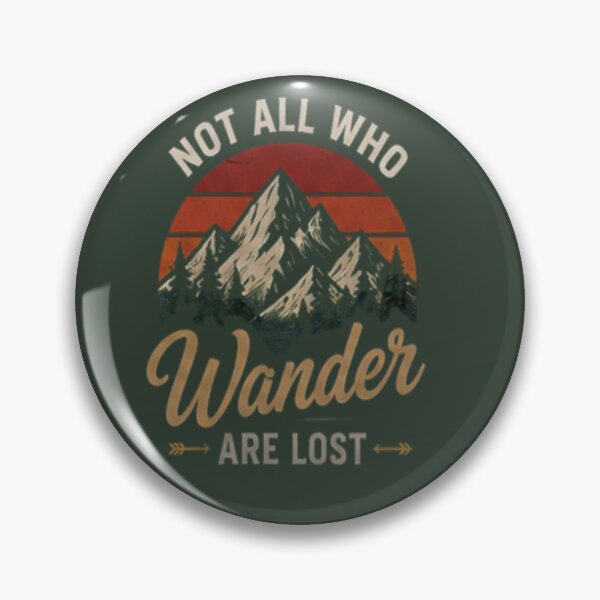 Item preview, Vintage Not All Who Wander Are Lost designed and sold by FABIOLA1970.