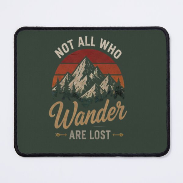 Item preview, Vintage Not All Who Wander Are Lost designed and sold by FABIOLA1970.