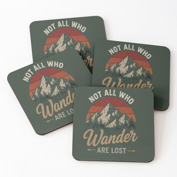 Item preview, Vintage Not All Who Wander Are Lost designed and sold by FABIOLA1970.